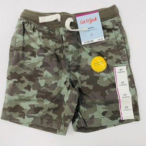 Cat & Jack Toddler Boys' Camo Chino Shorts